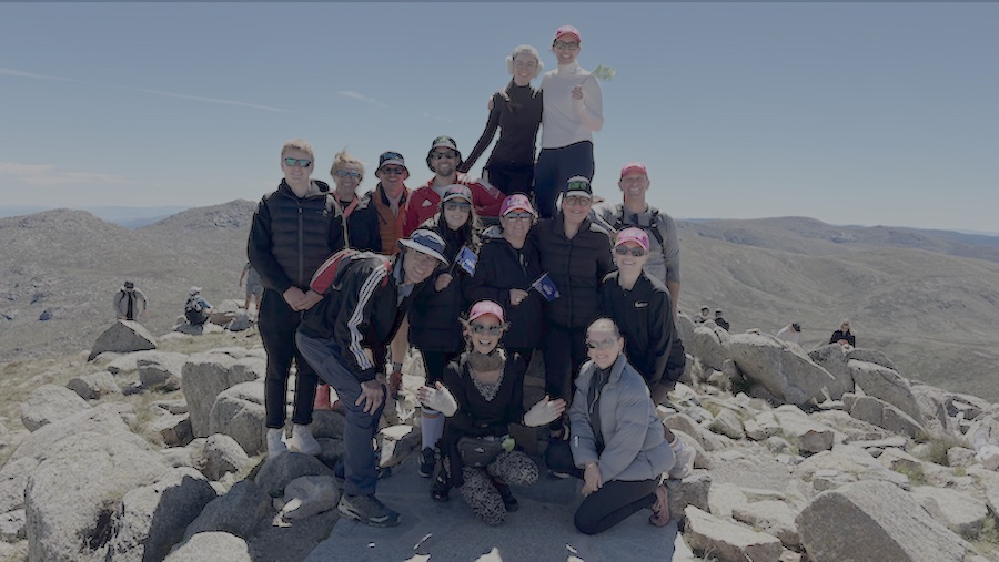 Jess with the Kosi Challenge team