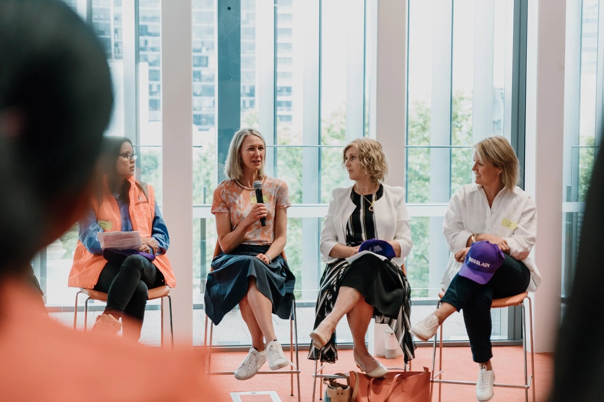 Jess with colleagues at a Women in Pharma industry event